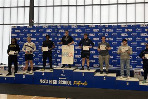 Knox, Blanchette, Brown win National High School Wrestling titles